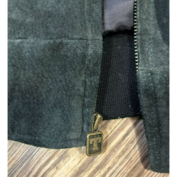 Disney Green and Black Bomber Jacket. Vintage 1968 - Picture 2 of 6